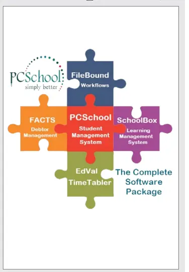  ??  ?? PC School brings all facets of school management together.