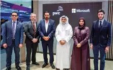  ?? ?? PwC Middle East and Microsoft announced the AI Center of Excellence during LEAP.
