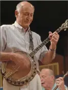  ?? Post-Gazette ?? Founder Frank Rossi plays at the Pittsburgh Banjo Club at the Allegheny Elks Lodge No. 339 on the North Side in 2006.