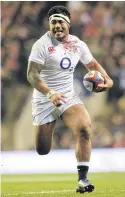  ?? AFP ?? England centre Manu Tuilagi.