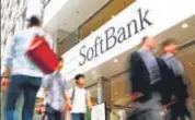  ??  ?? Softbank’s plans to spend so much on shares amid plummeting stock markets raises questions about its priorities, said S&P
AP