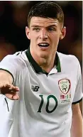  ??  ?? Decision: Declan Rice