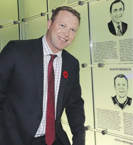  ?? BRUCE BENNETT/GETTY IMAGES ?? Martin Brodeur will be inducted into the Hall of Fame Monday in Toronto.