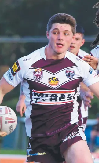  ?? Picture: MIKE BATTERHAM ?? Burleigh’s Toby McIntosh will make his Intrust Super Cup debut today.