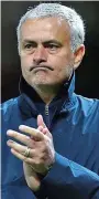  ??  ?? Star search: Mourinho