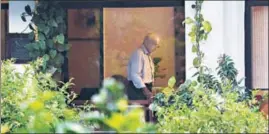  ?? VIPIN KUMAR/HT PHOTO ?? ■ MJ Akbar at his 9, Teen Murti Lane residence in New Delhi on Wednesday.