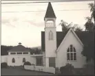  ?? Special to the Daily Courier ?? Benvoulin Heritage Church, pictured on the left, is the site of the upcoming community picnic, hosted by the Kelowna branch of the Okanagan Historical Society and the Central Okanagan Heritage Society.