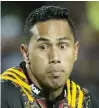  ??  ?? Try double: Toni Pulu