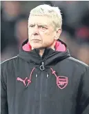  ??  ?? Arsene Wenger