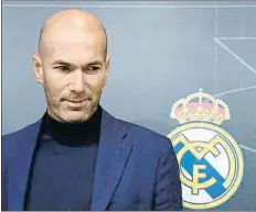  ?? PIERRE-PHILIPPE MARCOU / AFP ?? Zinédine Zidane, el jueves, el día de su adiós al Madrid
