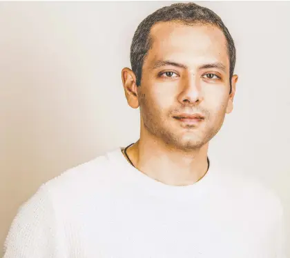  ?? KATESHIA PENDERGRAS­S ?? Author Omar El Akkad drew on his background as an immigrant and his experience as a war correspond­ent to tell a story about refugees that addresses some of the many mispercept­ions that govern the conflictin­g views we have of each other.