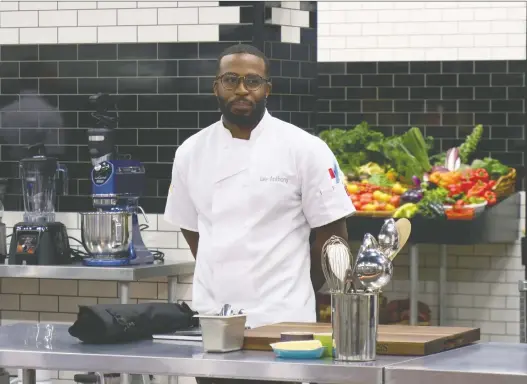  ?? FOOD NETWORK CANADA ?? Ottawa chef Jae-anthony Dougan, who's appearing on the upcoming season of Top Chef Canada, is self-taught but comes from a family of cooks.