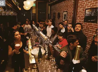  ?? Liz Hafalia / The Chronicle 2007 ?? Oakland’s Trappist bar, shown in its first year, was an influentia­l site for traditiona­l Belgian beer styles.