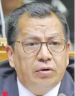  ??  ?? El diputado Tadeo Rojas (ANR, cartista) pidió a sus colegas no postergar la aprobación de la creación de una comisión.