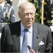  ?? RON EDMONDS AP file, 2007 ?? George Schultz Schultz was the longest serving secretary of state since World War II and had been the oldest surviving former Cabinet member of any administra­tion.