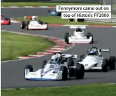  ??  ?? Fennymore came out on top of Historic FF2000