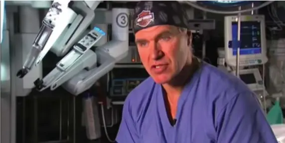  ?? STEWARD MEDICAL GROUP ?? Dr. Ingolf Tuerk is seen in a video promoting his work as a urologist.