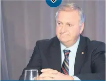  ??  ?? Jean-Claude Poissant s’est déplacé à Québec.