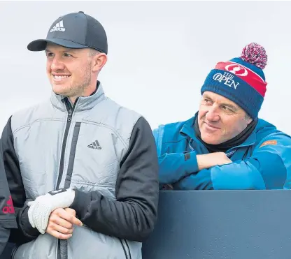  ?? Picture: Shuttersto­ck. ?? Stuart Syme with son Connor, a profession­al on the European Tour.