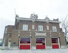  ?? DAVE JOHNSON/WELLAND TRIBUNE ?? Central Station Education Initiative, a non-profit group, hopes to turn Welland’s former Central Fire Station into a multi-use facility with rental spaces and a heritage display dedicated to fire and emergency services.