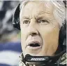  ??  ?? Pete Carroll