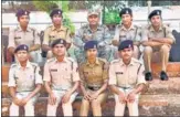  ?? HT PHOTO ?? The nine transgende­r ‘Bastar Fighters’.