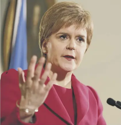  ??  ?? 0 Nicola Sturgeon put her party before her country’s interests after the Brexit vote, writes Euan Mccolm