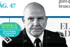  ??  ?? HERBERT R. MCMASTER Nuevo asesor de Seguridad de Trump