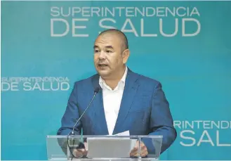  ?? / AGENCIAUNO ?? El superinten­dente Víctor Torres dio cuenta ayer de las alzas.