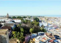  ??  ?? Panorámica de Sanlúcar de Barrameda