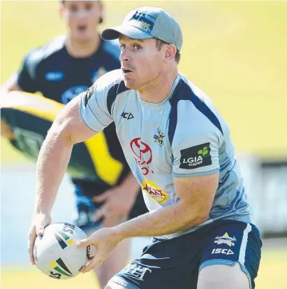  ?? SKIPPER: Cowboys half Michael Morgan will captain North Queensland this week. Picture: WESLEY MONTS ??