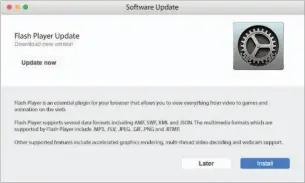  ??  ?? Trend Micro performed well, but not perfectly, against this rogue Flash installer.