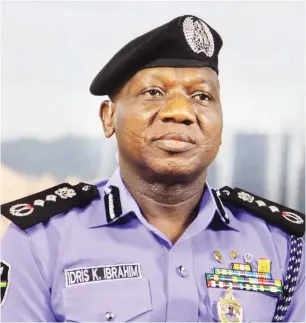  ??  ?? IGP Ibrahim Idris