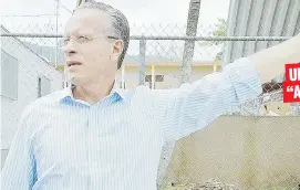  ??  ?? UNA SITUACIÓN “ALARMANTE”
El alcalde de Cayey, Rolando Ortiz, pidió a FEMA y al Cuerpo de Ingenieros que tomen acción inmediata.