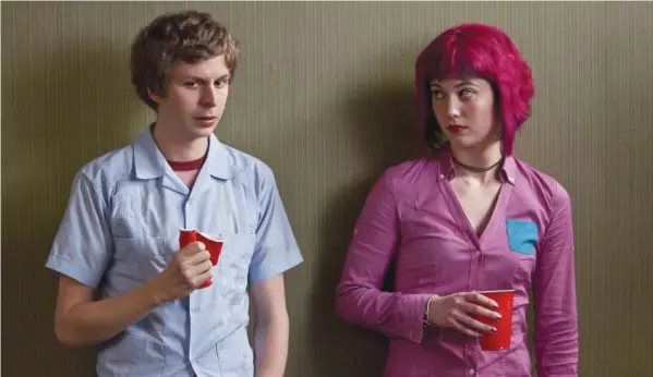  ?? ?? Michael Cera and Mary Elizabeth Winstead will voice anime versions of their “Scott Pilgrim vs. the World” characters