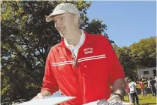  ?? PHOTO COURTESY BOSTON UNIVERSITY ?? LOCAL LEGEND: Bruce Lehane, longtime track coach at Boston University, died last Saturday from ALS.