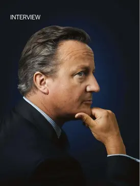  ??  ?? Above
DAVID CAMERON
Rory approaches his subjects from the perspectiv­e of capturing a moment in history, giving the style a wider, thoughtful value