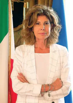  ??  ?? In città Il neo prefetto Patrizia Impresa a Palazzo Caprara