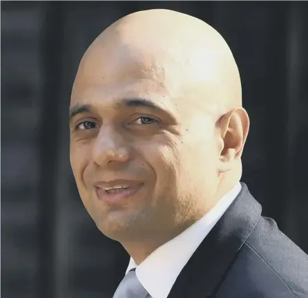  ??  ?? 0 Sajid Javid has a unique opportunit­y, post-windrush, to reset the policies and narrative around immigratio­n