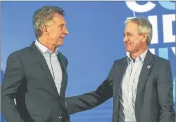  ??  ?? AMIGO. Acompañó a Macri en Socma, Boca Juniors y en la Ciudad.