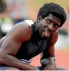  ??  ?? After Olympics selection snub, NZ’s fastest man Eddie Osei-Nketia is keen to play for the Crusaders.