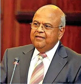  ?? / GCIS ?? Public Enterprise­s Minister Pravin Gordhan denies allegation­s of bypassing his director-general on sale of SAA shares.