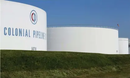  ?? Photograph: Colonial Pipeline/Reuters ?? Holding tanks at a Colonial Pipeline facility in New Jersey.