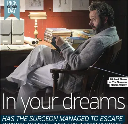  ?? Martin Whitly ?? Michael Sheen as The Surgeon