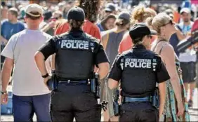  ?? Karlin, Rick / Times Union file photo ?? The Saratoga Performing Arts Center in Saratoga Springs is one of the Park Police force’s multiple beats across the state.