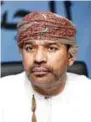  ??  ?? OFFICIAL: OOC general secretary Taha Al Kishri