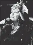  ?? SUBMITTED PHOTO ?? Carroll Baker is bringing her Gospel and Hits Tour to P.E.I on Sept. 20. The show is at the Harbourfro­nt Theatre in Summerside at 7:30 p.m.