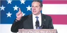  ??  ?? LEY. El gobernador del estado de Nueva York, Andrew Cuomo.