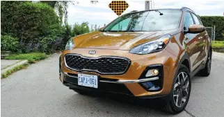  ?? CONTRIBUTE­D PHOTOS ?? 2020 KIA Sportage EX Premium.