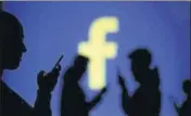  ?? REUTERS FILE ?? ■ Facebook said its community standards strictly prohibit the sharing of nonconsens­ual intimate images. At least three similar incidents over the past ten months have been reported.